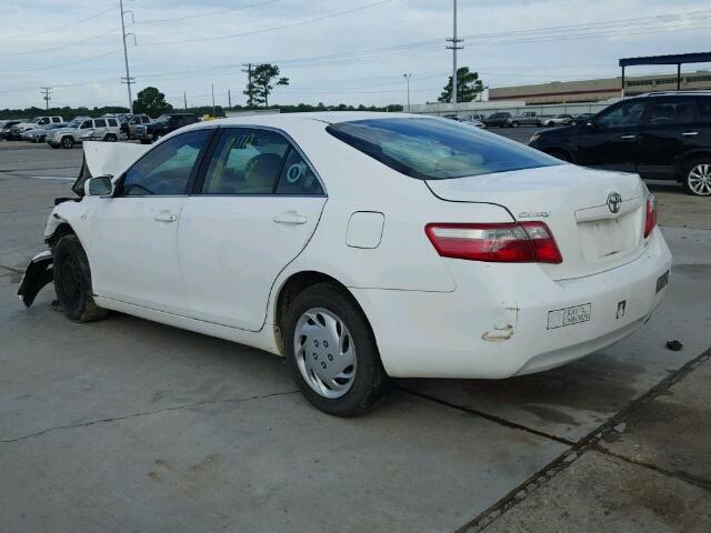 4T1BE46K77U662201 - 2007 TOYOTA CAMRY NEW WHITE photo 3