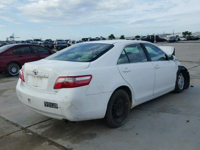 4T1BE46K77U662201 - 2007 TOYOTA CAMRY NEW WHITE photo 4