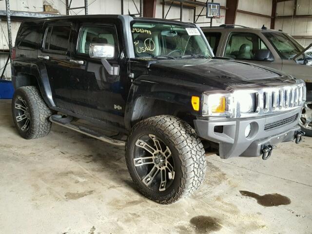 5GTDN136068311259 - 2006 HUMMER H3 BLACK photo 1