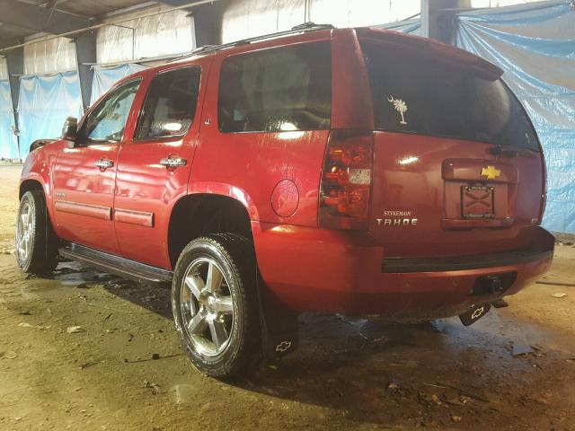 1GNSKBE08CR269300 - 2012 CHEVROLET TAHOE K150 RED photo 3