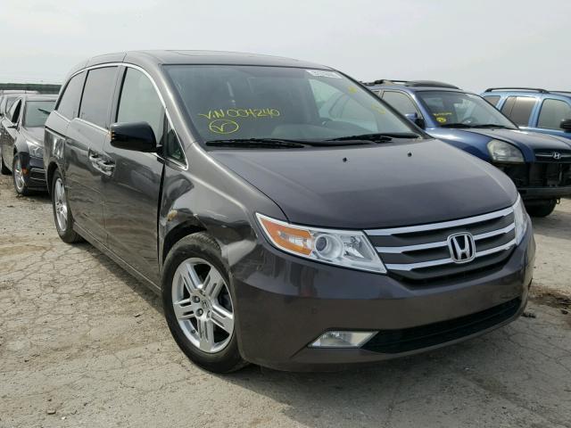 5FNRL5H98DB004240 - 2013 HONDA ODYSSEY TO GRAY photo 1