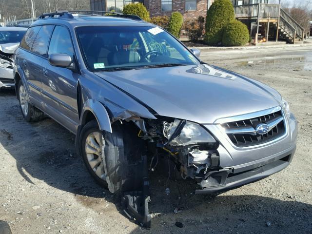 4S4BP66C397315447 - 2009 SUBARU OUTBACK 2. GRAY photo 1