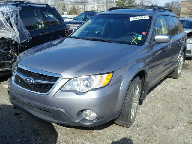 4S4BP66C397315447 - 2009 SUBARU OUTBACK 2. GRAY photo 2