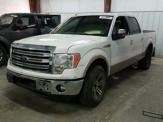 1FTFW1CF8CKE31614 - 2012 FORD F150 SUPER TWO TONE photo 2