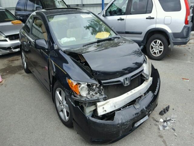 2HGFG12866H573490 - 2006 HONDA CIVIC EX 黑色 照片 1