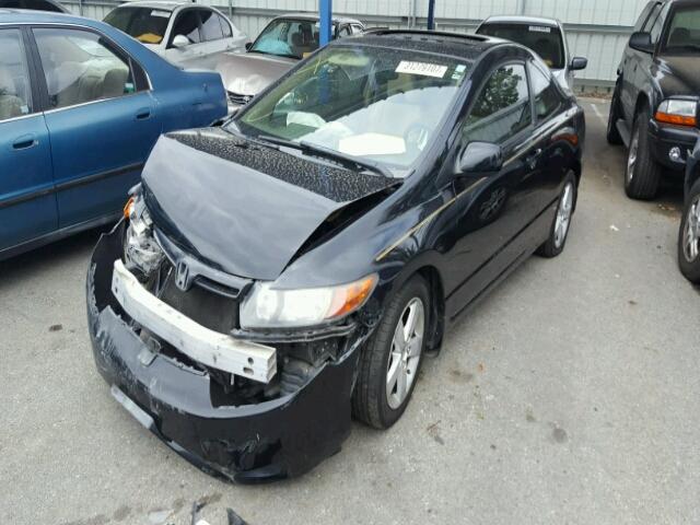 2HGFG12866H573490 - 2006 HONDA CIVIC EX 黑色 照片 2