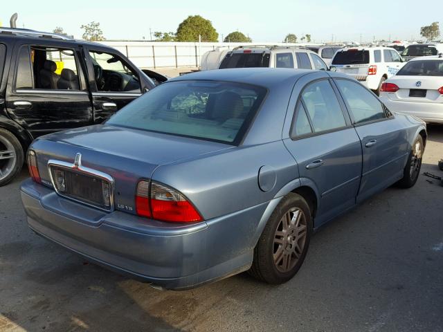 1LNHM87A43Y662461 - 2003 LINCOLN LS BLUE photo 4