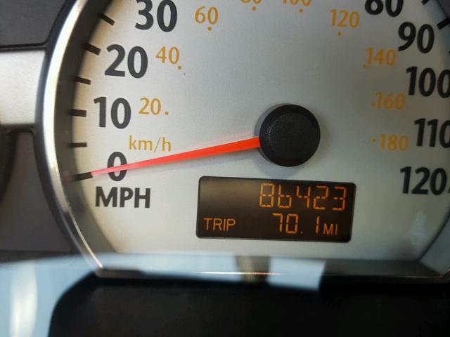 1G8AL55F86Z103977 - 2006 SATURN ION LEVEL GRAY photo 8