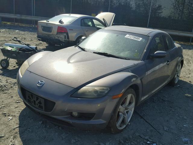 JM1FE173060201892 - 2006 MAZDA RX8 GRAY photo 2