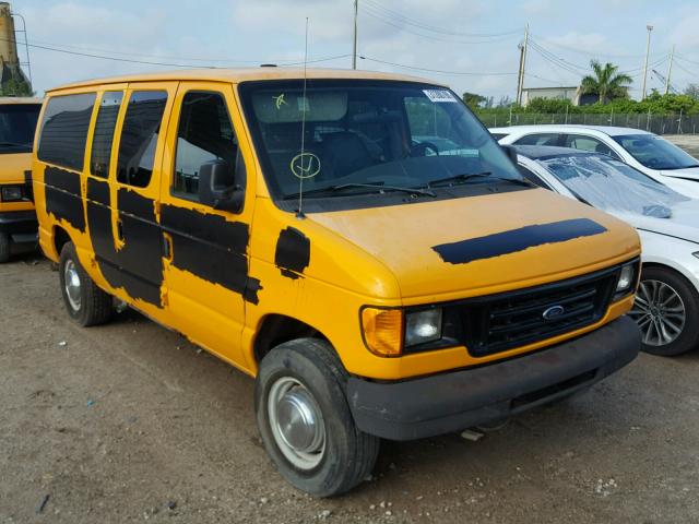 1FTNE24LX4HA92877 - 2004 FORD ECONOLINE YELLOW photo 1