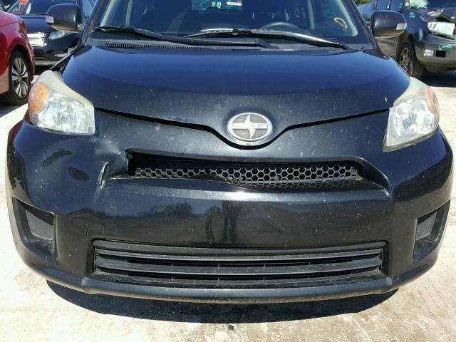 JTKKUPB42D1034231 - 2013 TOYOTA SCION XD BLACK photo 9