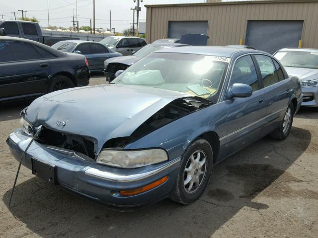 1G4CW52K2Y4194277 - 2000 BUICK PARK AVENU TEAL photo 2