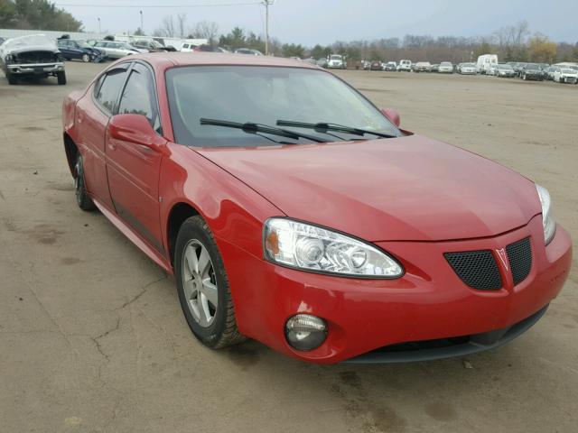 2G2WP552971190008 - 2007 PONTIAC GRAND PRIX RED photo 1