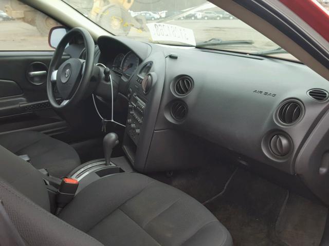 2G2WP552971190008 - 2007 PONTIAC GRAND PRIX RED photo 5