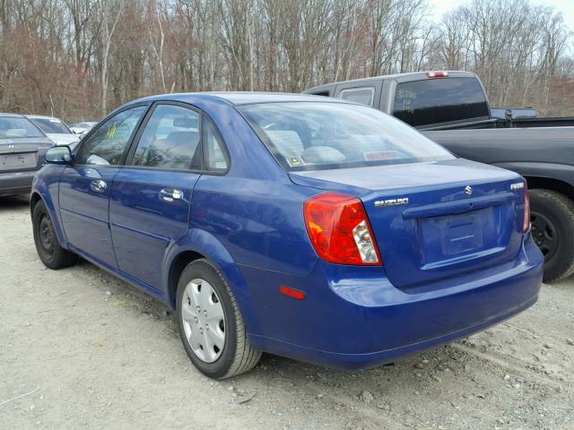 KL5JD56Z47K700006 - 2007 SUZUKI FORENZA BA BLUE photo 3