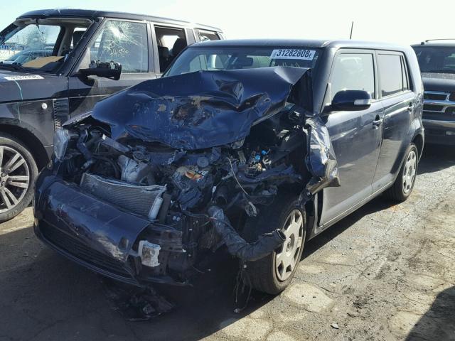 JTLKE50E881050545 - 2008 TOYOTA SCION XB ლურჯი ფოტო 2