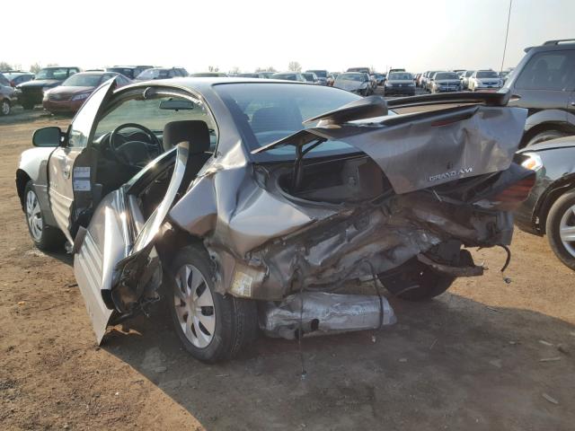 1G2NE52T11M644472 - 2001 PONTIAC GRAND AM S 米色 照片 3