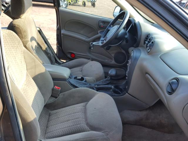 1G2NE52T11M644472 - 2001 PONTIAC GRAND AM S 米色 照片 5