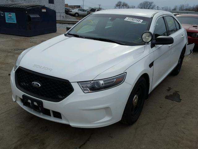 1FAHP2MK6FG148987 - 2015 FORD TAURUS POL WHITE photo 2