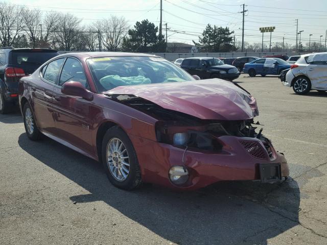 2G2WS522941367459 - 2004 PONTIAC GRAND PRIX მუქწითელი ფოტო 1
