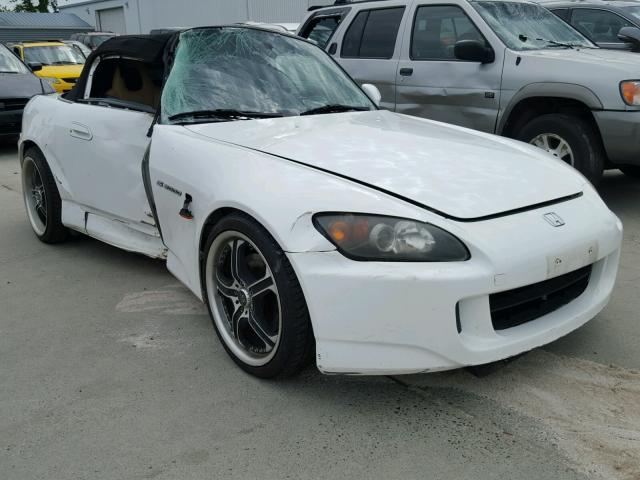 JHMAP21445S007847 - 2005 HONDA S2000 WHITE photo 1