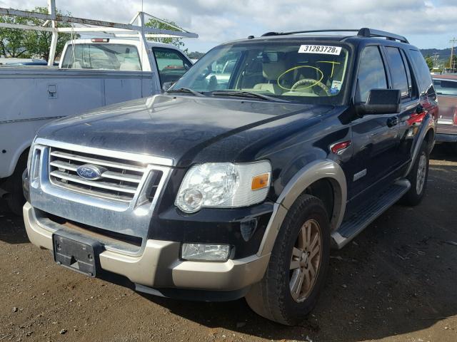 1FMEU64826UB23244 - 2006 FORD EXPLORER E BLACK photo 2