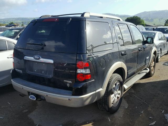 1FMEU64826UB23244 - 2006 FORD EXPLORER E BLACK photo 4