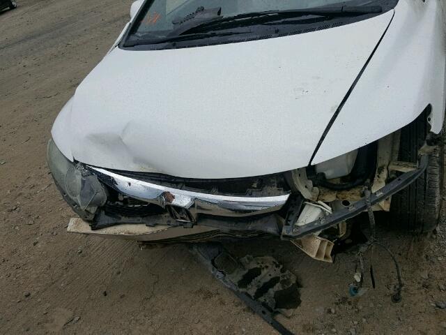 19XFA16829E044774 - 2009 HONDA CIVIC EX თეთრი ფოტო 9