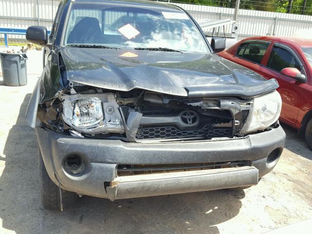 5TFPX4EN8BX003163 - 2011 TOYOTA TACOMA BLACK photo 9