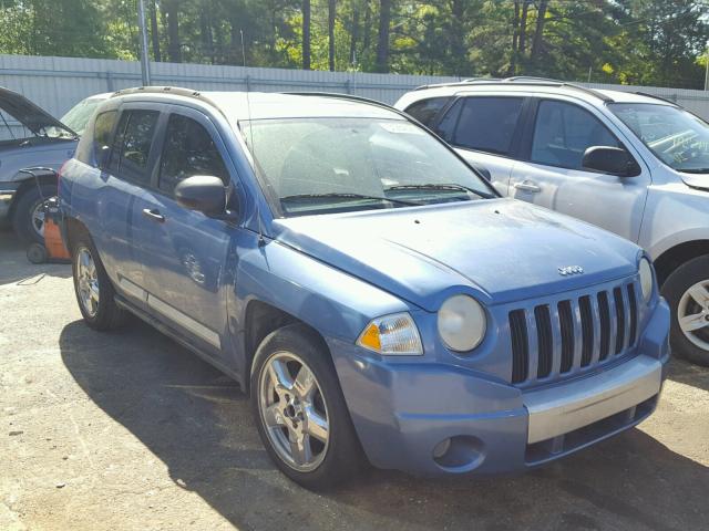 1J8FT57W37D194110 - 2007 JEEP COMPASS LI BLUE photo 1