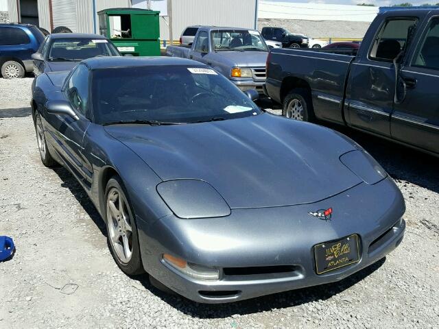 1G1YY22G745100518 - 2004 CHEVROLET CORVETTE GRAY photo 1