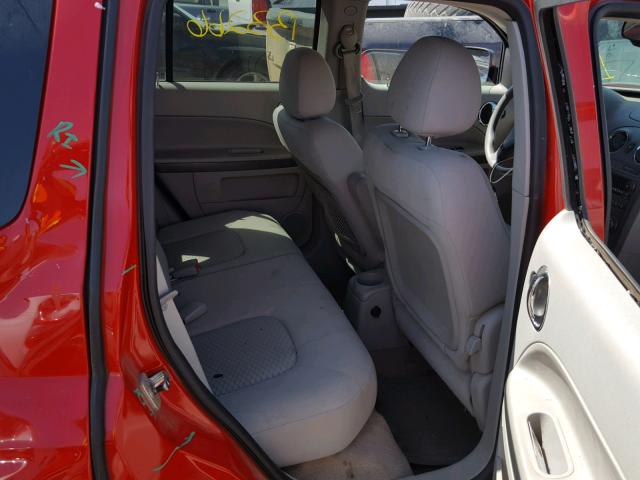 3GNDA13D68S563116 - 2008 CHEVROLET HHR LS RED photo 6