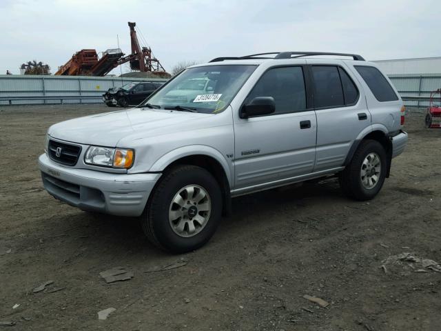 4S6DM58W714414692 - 2001 HONDA PASSPORT E 银色 照片 2