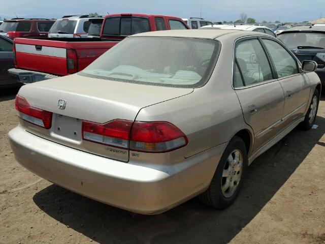 1HGCG66802A108741 - 2002 HONDA ACCORD EX GOLD photo 4