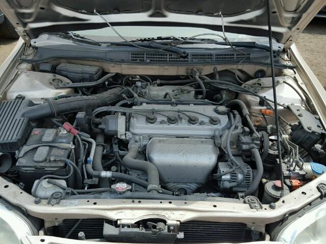 1HGCG66802A108741 - 2002 HONDA ACCORD EX GOLD photo 7