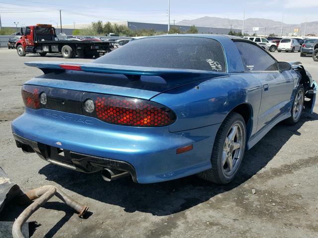 2G2FS22K4X2210080 - 1999 PONTIAC FIREBIRD BLUE photo 4