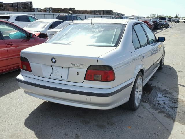 WBADN533XXGC91498 - 1999 BMW 540 I SILVER photo 4