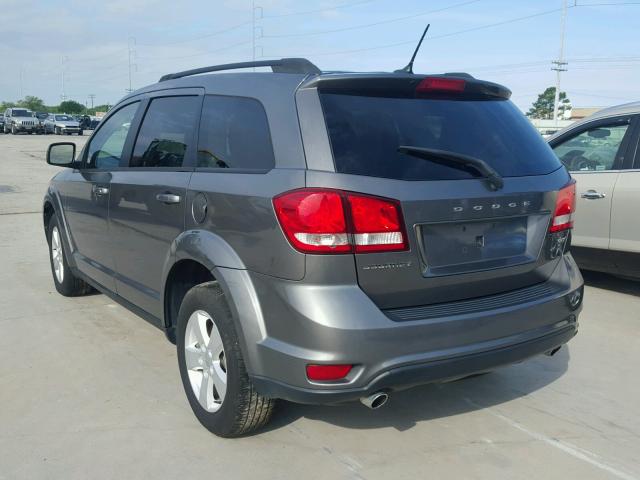 3C4PDCBG8CT331480 - 2012 DODGE JOURNEY SX GRAY photo 3