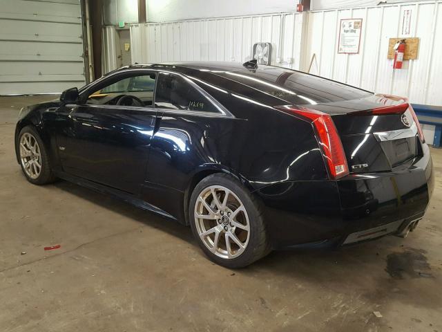 1G6DV1EPXB0131084 - 2011 CADILLAC CTS-V BLACK photo 3