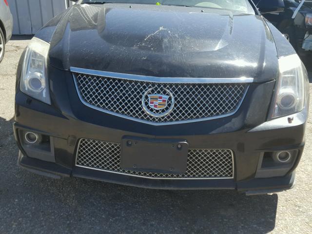 1G6DV1EPXB0131084 - 2011 CADILLAC CTS-V BLACK photo 9