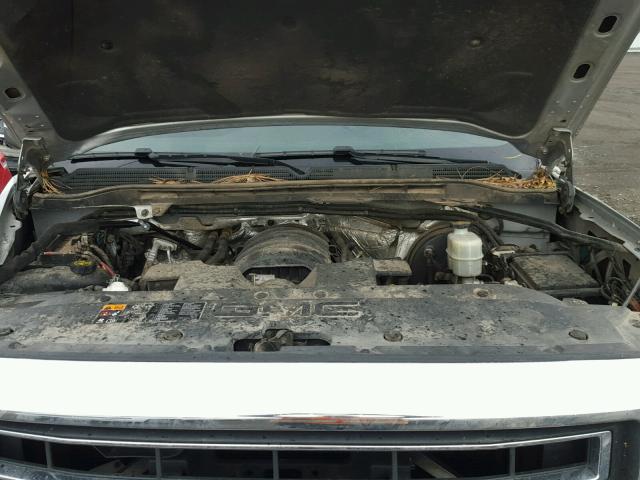 1GTV2UEC7EZ271439 - 2014 GMC SIERRA K15 SILVER photo 7