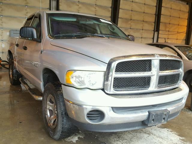 1D7HU18N74J212753 - 2004 DODGE RAM 1500 S SILVER photo 1