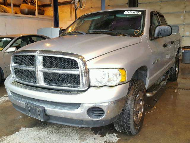 1D7HU18N74J212753 - 2004 DODGE RAM 1500 S SILVER photo 2