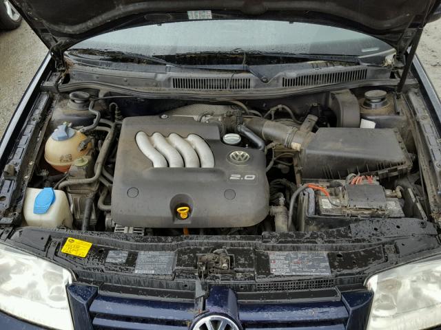 3VWRA29MXXM090493 - 1999 VOLKSWAGEN JETTA GL BLUE photo 7