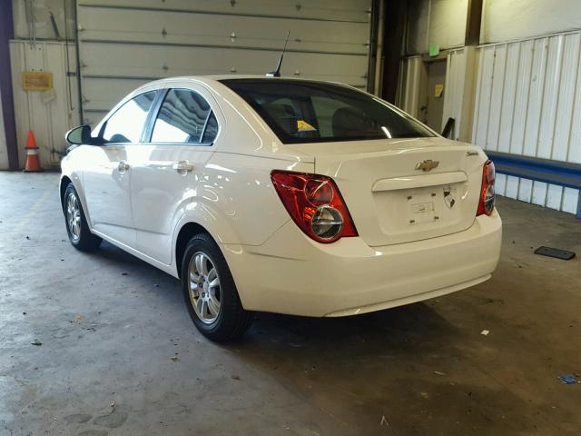 1G1JB5SH7C4232664 - 2012 CHEVROLET SONIC LS 白色 照片 3