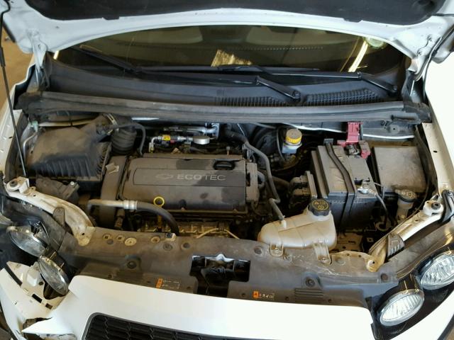 1G1JB5SH7C4232664 - 2012 CHEVROLET SONIC LS 白色 照片 7