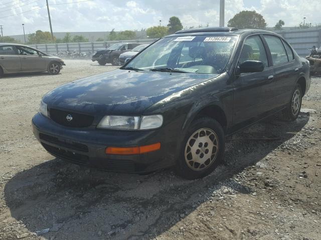 JN1CA21D3TM417409 - 1996 NISSAN MAXIMA GLE GREEN photo 2