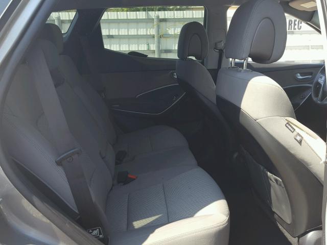 5XYZT3LB1JG542541 - 2018 HYUNDAI SANTA FE S GRAY photo 6