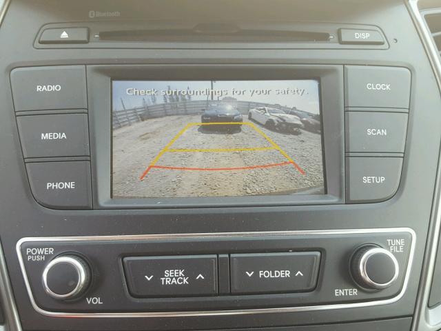 5XYZT3LB1JG542541 - 2018 HYUNDAI SANTA FE S GRAY photo 9