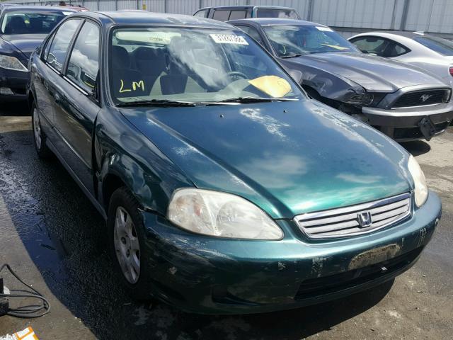 2HGEJ6613XH579787 - 1999 HONDA CIVIC BASE GREEN photo 1